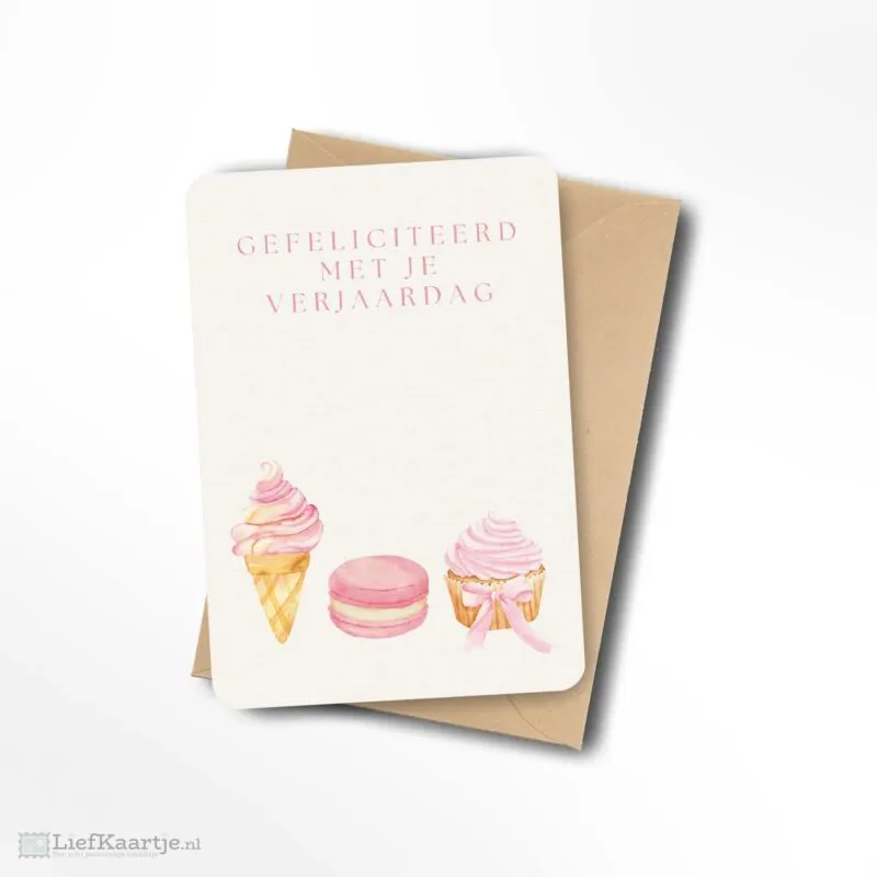 gefeliciteerd met je verjaardag