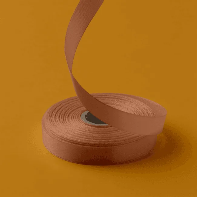 Lint goud bruin 15mm