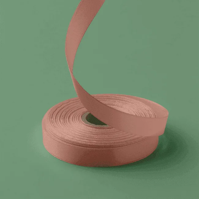 Lint zacht roze 15mm