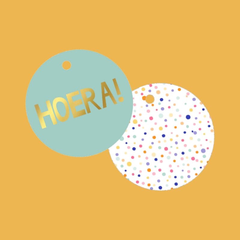 Hoera confetti 1st