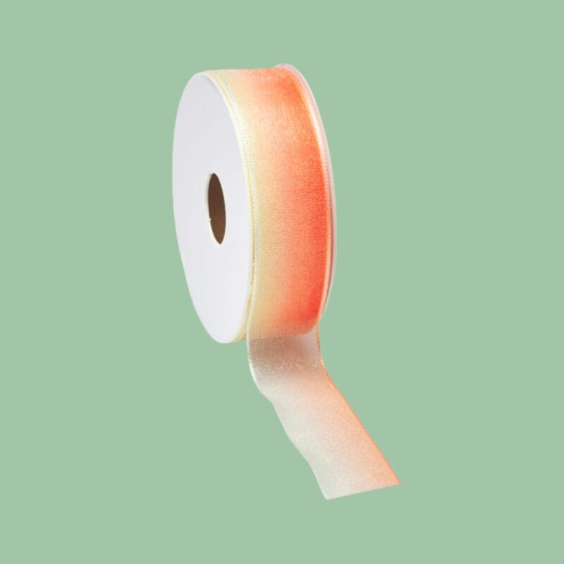 Lint verloop geel oranje 25mm
