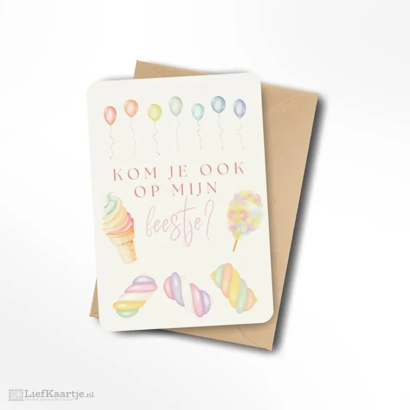 Kom je ook op mijn feestje spekjes