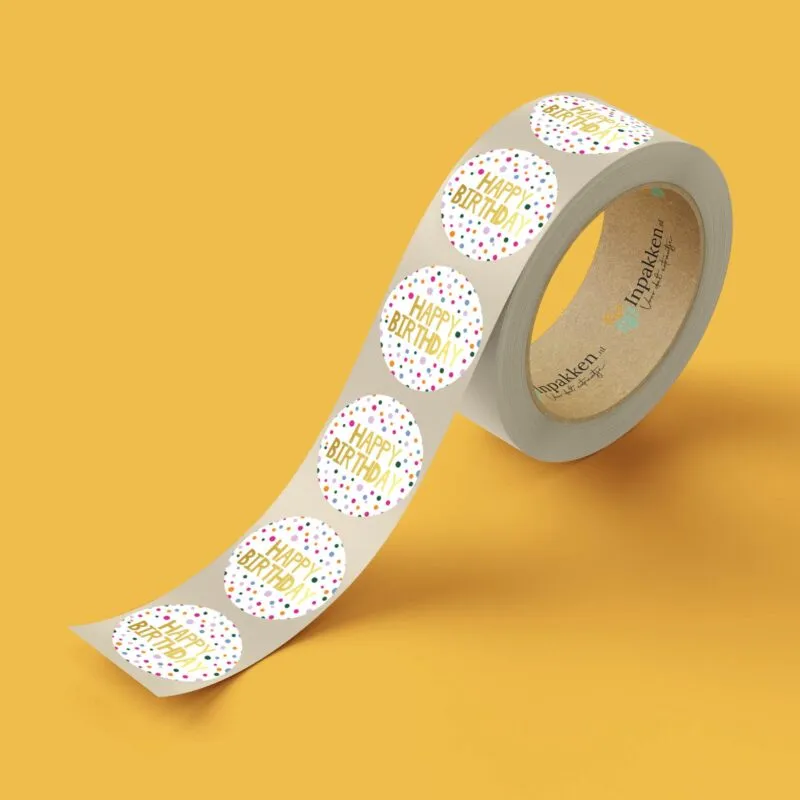 Happy birthday confetti 1st