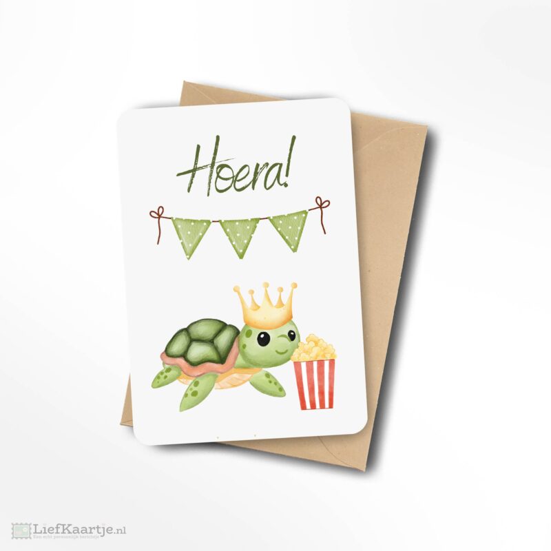 Hoera! Schildpadje