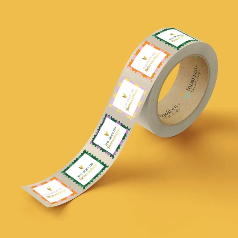 Kus door de brievenbus blokjes 4st