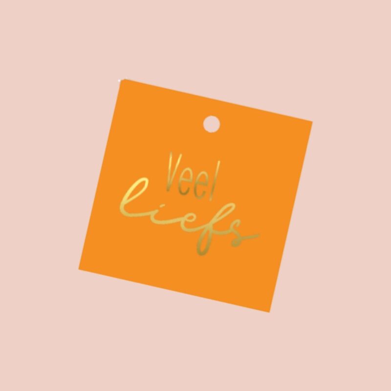 Veel liefs oranje 1st