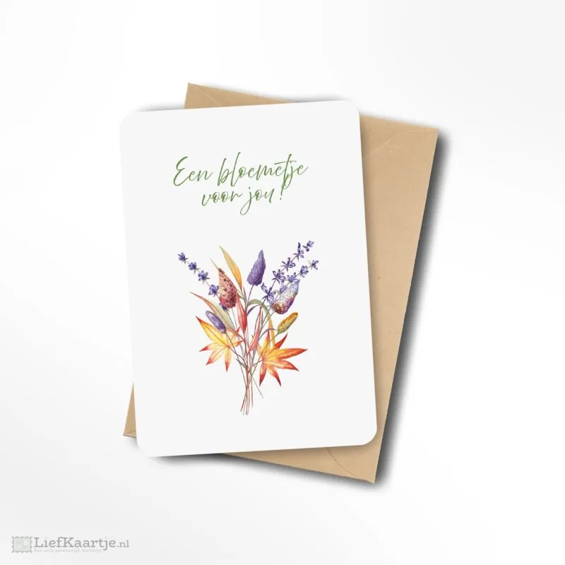 Een bloemetje voor jou