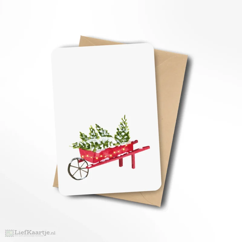 Kruiwagentje kerst