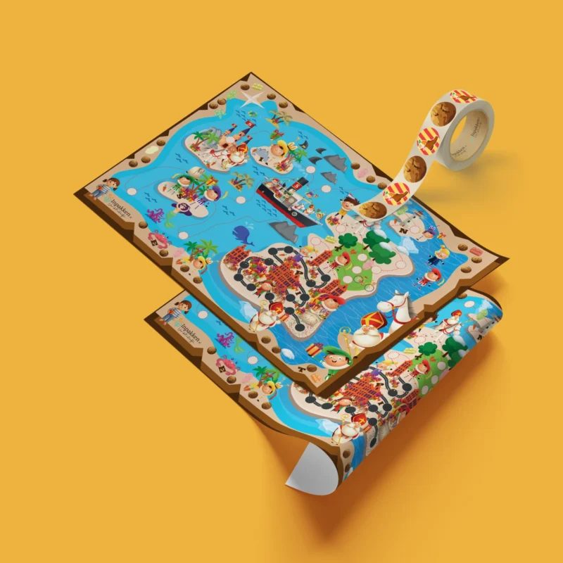 Sinterklaas aftelkalender poster 5 december