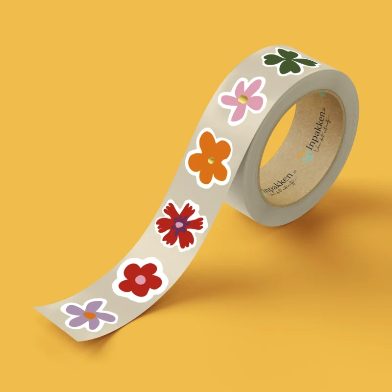 Bloemetjes & klavertje 8st