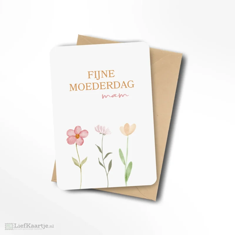 Fijne moederdag mam