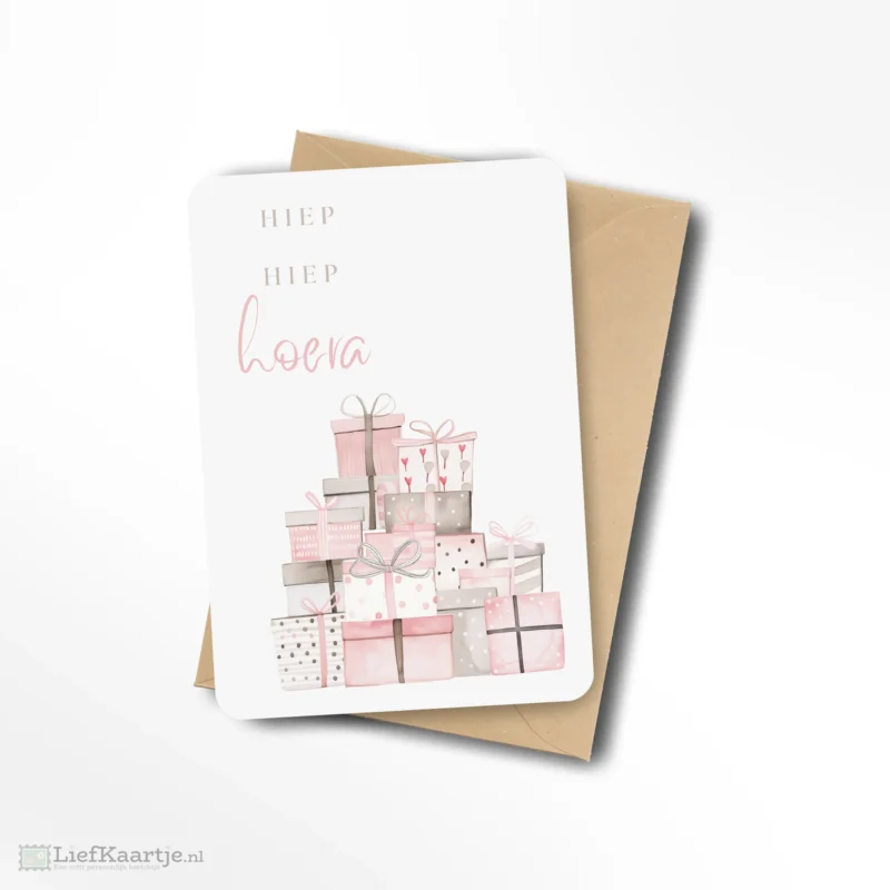 Hiep hiep hoera cadeautjes