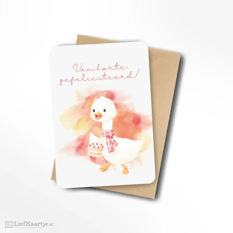 Van harte gefeliciteerd