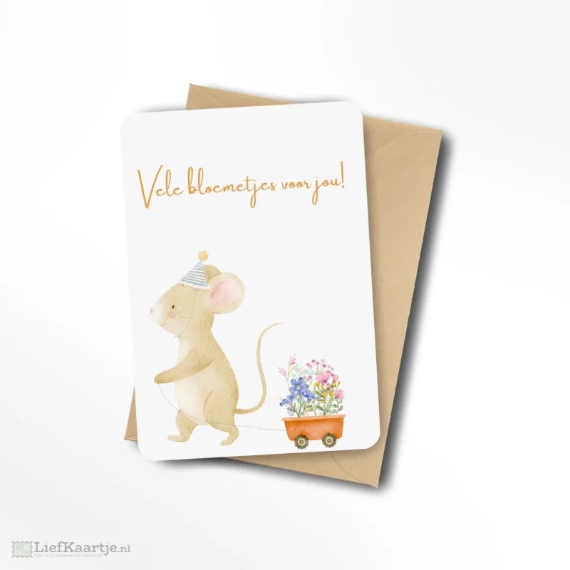 Vele bloemetjes voor jou