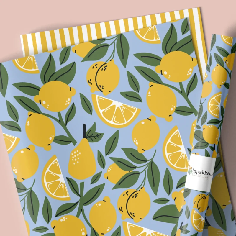 Citroentjes streepjes 50cm