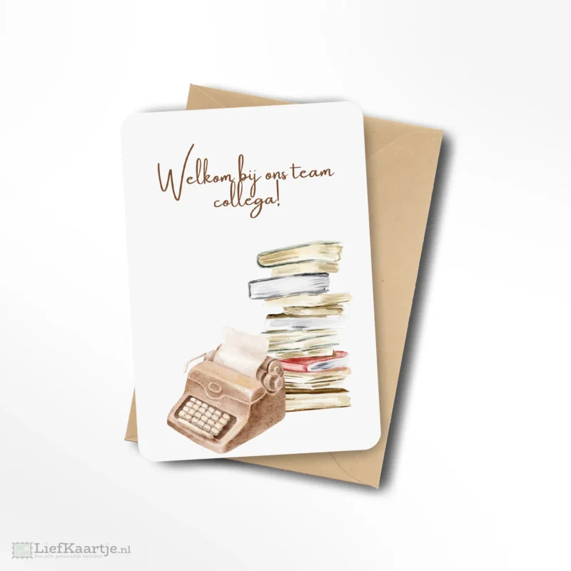 Welkom bij ons team collega