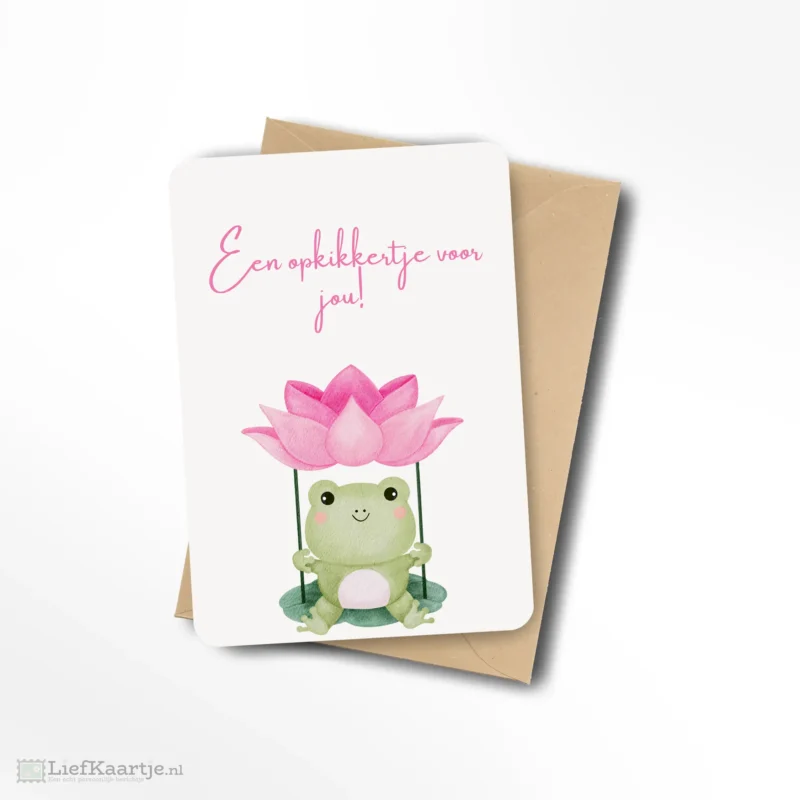 Een opkikkertje voor jou
