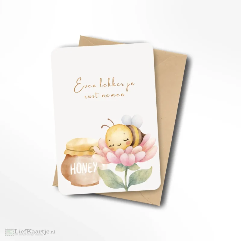 Even lekker je rust nemen