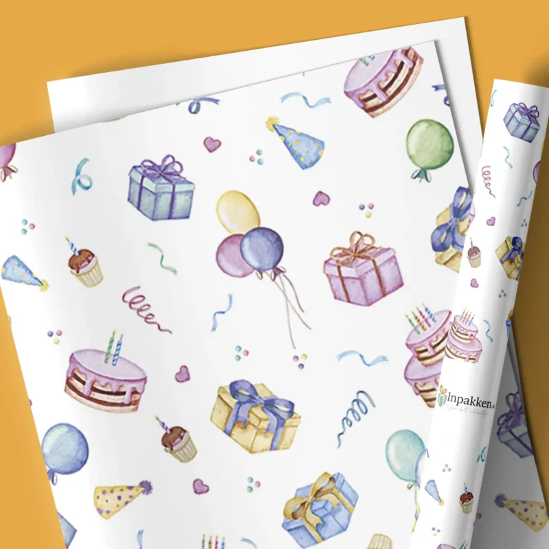 Taart ballonnen confetti cupcake 50cm