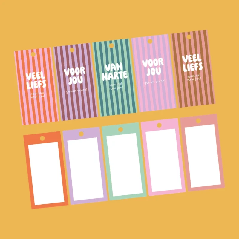 Veel liefs voor jou van harte 5st