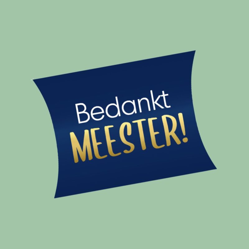 Gondeldoosje Bedankt meester!