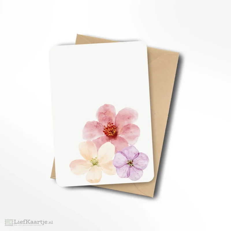 3 bloemen