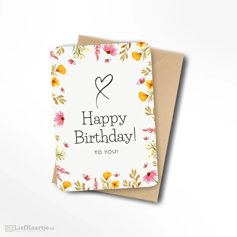 Happy Birthday to you