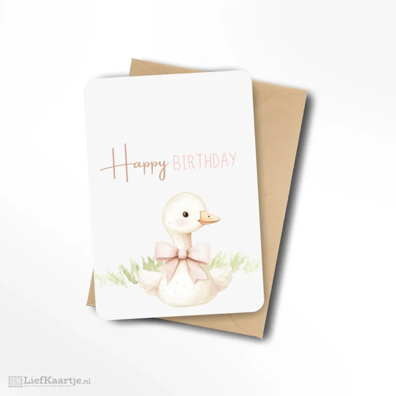 Happy birthday eendje